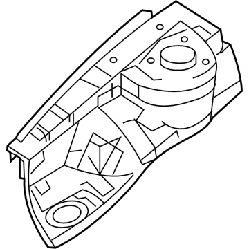 Hyundai 64501-2L010 Panel Assembly-Fender Apron,LH