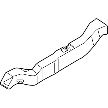 Hyundai 97010-S1AA0 Duct Assembly-Rear A/VENT,NO.1