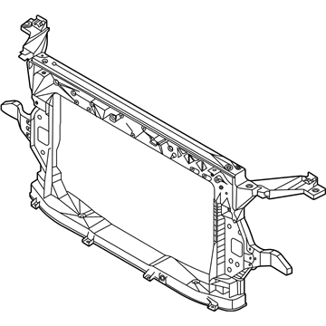 2020 Hyundai Venue Radiator Support - 64101-K2000