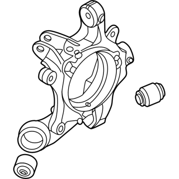 Hyundai 52710-GI000 CARRIER ASSY-REAR AXLE,LH