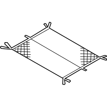 Hyundai 4Z017-ADU00 Cargo Net W/POUCH