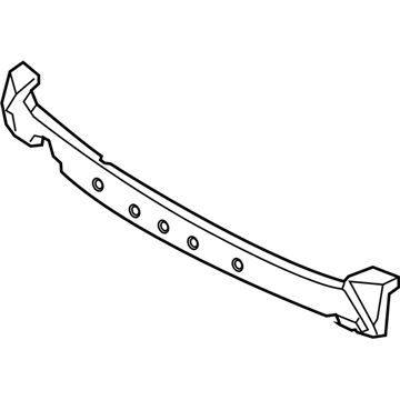 Hyundai 86520-K9000 Absorber-Front Bumper Energy