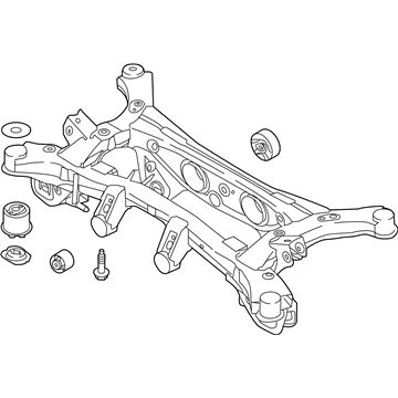 2018 Hyundai Tucson Rear Crossmember - 55405-D3150