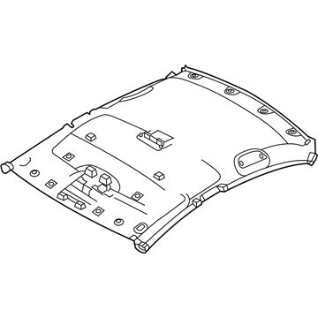 Hyundai 85301-1R670-8M Headlining Assembly