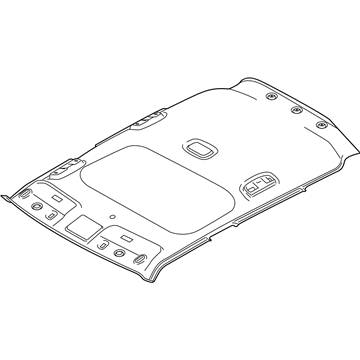 Hyundai 85410-K2180-MMH Headlining Assembly