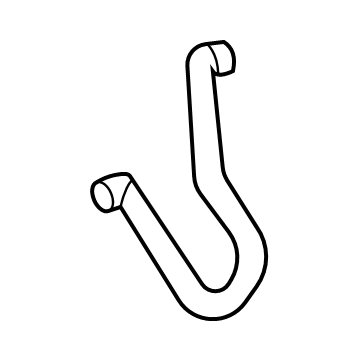 2020 Hyundai Sonata Hybrid Radiator Hose - 25415-L5000