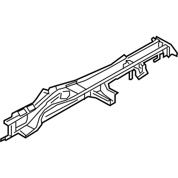 Hyundai 65720-D3551 Member Assembly-Rear Floor Side,RH