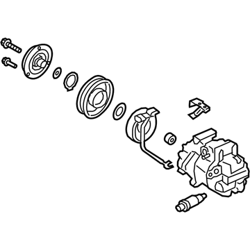 2019 Hyundai Santa Fe A/C Compressor - 97701-S2700