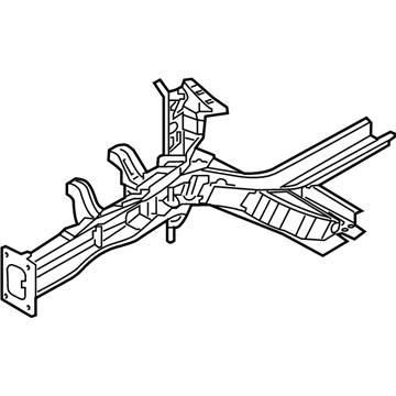 Hyundai 64601-F3500 Member Assembly-Front Side,LH