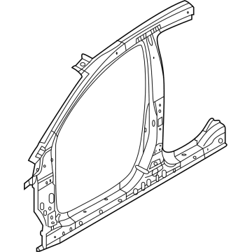 Hyundai 71120-AA000 REINF Assembly-Side Complete,RH