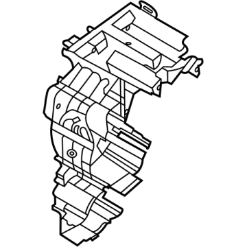 Hyundai 97134-DS000 CASE-HEATER & EVAPORATOR,LH