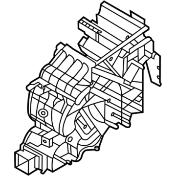 Hyundai 97135-DS000 CASE-HEATER & EVAPORATOR,RH