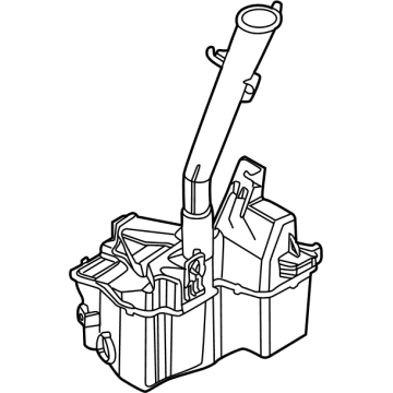 Hyundai 98611-CW100 Reservoir Assembly-W/SHLD Washer