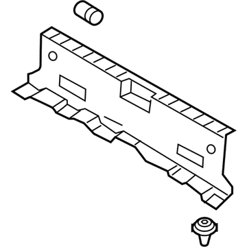 Hyundai 85770-3V000-RY Trim-Transverse Rear