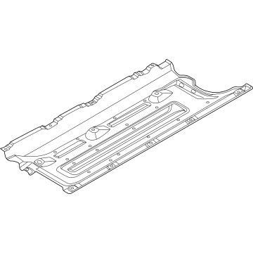 Hyundai 84217-K5000 UNDER COVER ASSY,LH