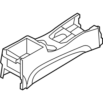 2008 Hyundai Santa Fe Center Console Base - 84610-0W000-J4