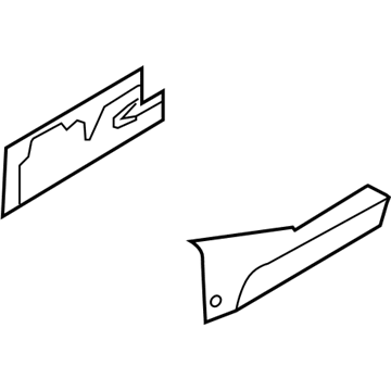 Hyundai 84615-0W002-J4 Trim Assembly-Console Side,RH