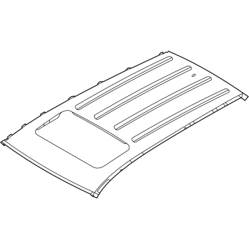 Hyundai 67111-CW080 Panel-Roof