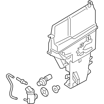 Hyundai 98610-T1000 RESERVOIR & PUMP ASSY-WASHER