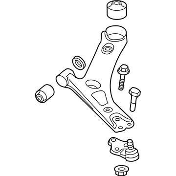 Hyundai 54501-2S600 Arm Complete-Front Lower,RH