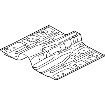 Hyundai Genesis G80 Floor Pan - 65111-B1000