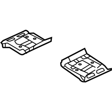 Hyundai 65248-B1040 Member-Transmission Support,RH