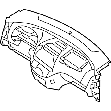 Hyundai 84710-2H510-9K Crash Pad Assembly-Main