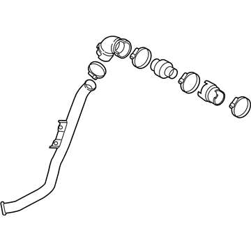 Hyundai 28250-2B760 Pipe & Hose Assembly-Turbo Changer WATERFEED