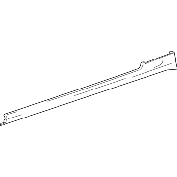 Hyundai 87762-25200 Moulding Assembly-Side Sill Rear,RH