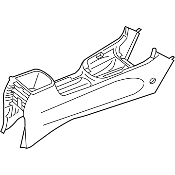 Hyundai Elantra GT Center Console Base - 84611-G3000-TRY