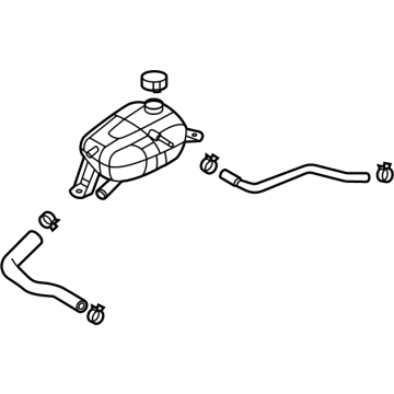 2023 Hyundai Sonata Coolant Reservoir - 25430-L2000