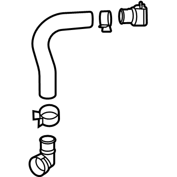 2022 Hyundai Sonata Radiator Hose - 25415-L1200