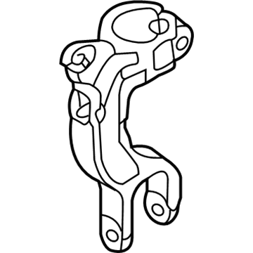 Hyundai 54681-D2550 Fork-Front Shock Absorber Mounting,LH