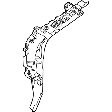 Hyundai 64502-DS000 PANEL ASSY-FNDR APRON,RH