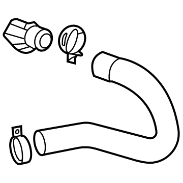 2020 Hyundai Ioniq Radiator Hose - 25415-G2000