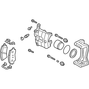 2021 Hyundai Genesis G70 Brake Caliper - 58110-J5010