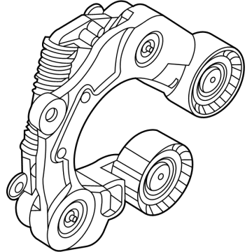 Hyundai Santa Fe Hybrid Timing Belt Tensioner - 25281-2MHA1