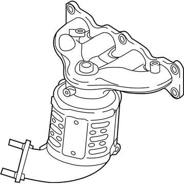 Hyundai 28510-2GBJ0 Exhaust Manifold Catalytic Assembly