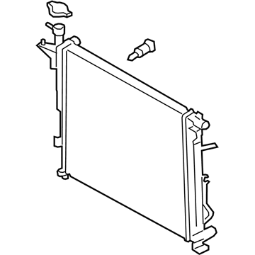 Hyundai Santa Fe Radiator - 25310-S1120