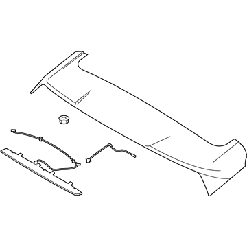 2021 Hyundai Veloster Spoiler - 87210-J3000