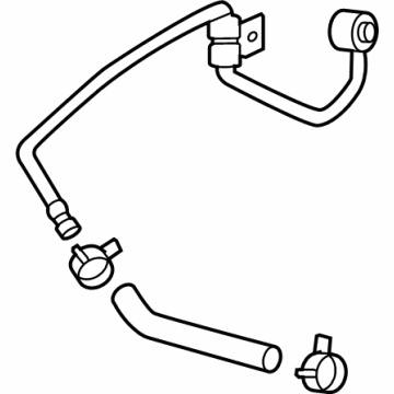 Hyundai 28255-3N112 PIPE & HOSE ASSY-T/C WATER DRA