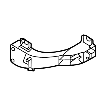 Hyundai 64117-AB000 REINF Assembly-Head Lamp SUPT,LH