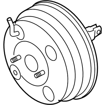 2009 Hyundai Azera Brake Booster - 59110-3L000