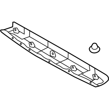 Hyundai 81760-B8000-NBC Trim Assembly-Tail Gate Upper