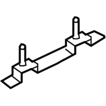 Hyundai 67346-2W000 Bracket Assembly-Roof Rack Rear NO.2,LH