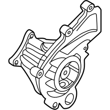 Hyundai Sonata Hybrid Water Pump - 25100-2J600