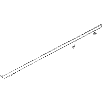 Hyundai 87712-L1100 GARNISH Assembly-FNDR Side,RH