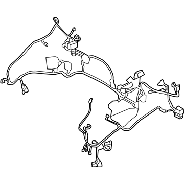 Hyundai 91200-4Z121 Wiring Assembly-Front