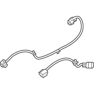 Hyundai 55840-G9000 Lead Wire Assembly-Rear,LH