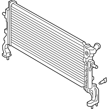 2020 Hyundai Veloster Radiator - 25310-J3450